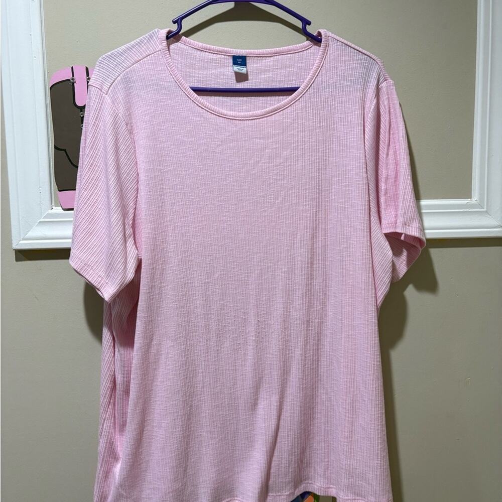 Old Navy Pink Short Sleeve Women's Tee